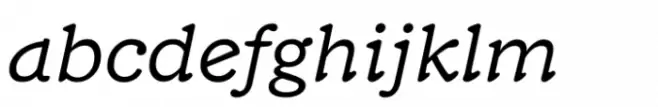 Custer Small Italic