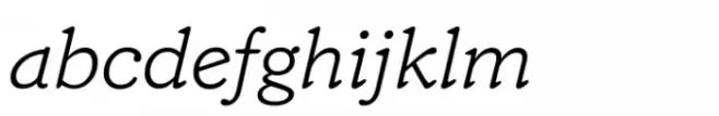 Custer Subhead Italic