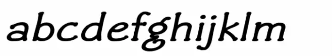 Czaristane Bold Expanded Italic