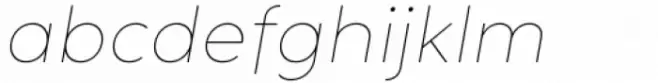 Daikon Thin Italic