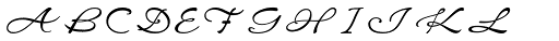 Danish Script Initials JNL