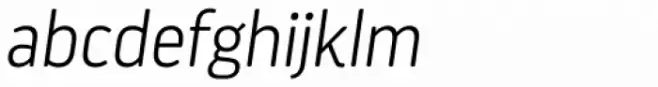 Darwin Essential Alt Rounded Extra Light Italic
