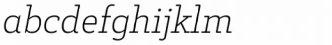 Decour Ultralight Italic