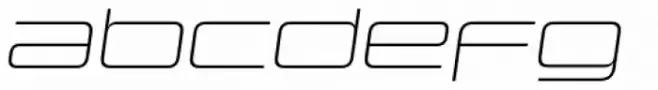 Design System D 100 Italic