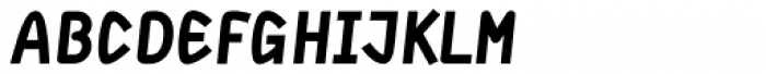 DF Staple TXT Heavy Italic Caps