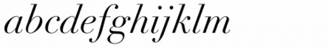 Didot LT Pro Italic