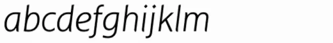 Distefano Sans Light Italic