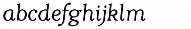 Dueblo Serif Regular Italic