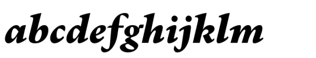 Dupincel Small Black Italic