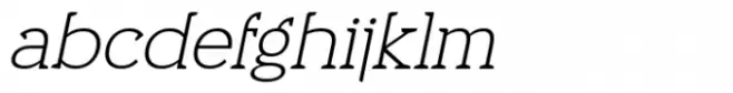 Dupont Serif Light Oblique