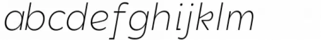DX Rigraf Extra Light Italic