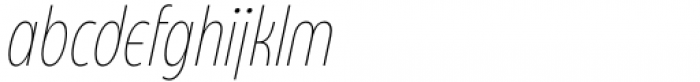 Eastman Condensed Compressed Alternate Extralight Italic