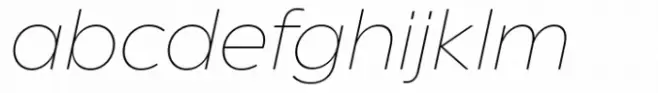 Eastman Roman Extralight Italic