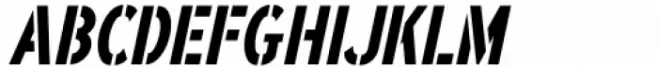 Easy Stencil JNL Oblique