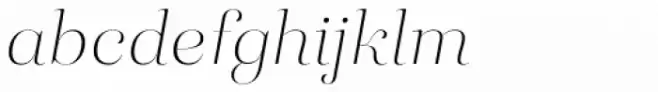 Eckhart Poster Thin Italic