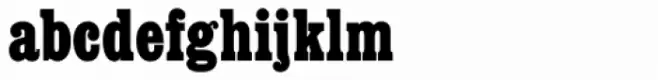 Egyptian Bold Condensed
