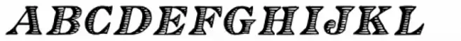Eingraviert Italic