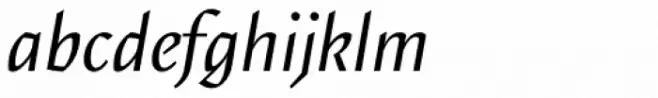 Elemental Sans Pro Italic