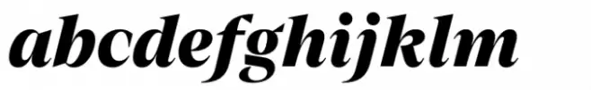Emilio Black Italic
