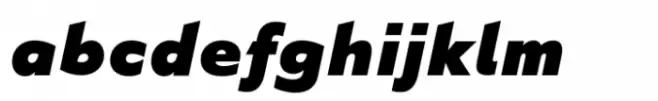 English Grotesque Black Italic