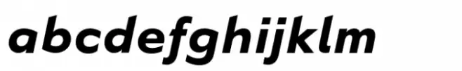 English Grotesque Bold Italic