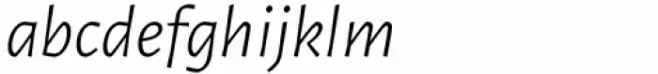 Epica Pro Sans Light Italic