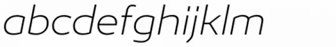 Ergonomique Extra Light Italic