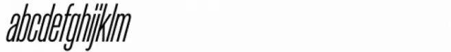 Etrusco Now  Compressed Light Italic