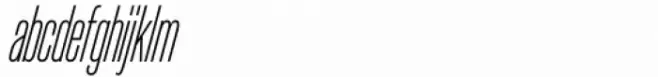 Etrusco Now  Compressed Thin Italic