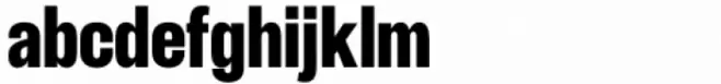 Etrusco Now  Condensed Black