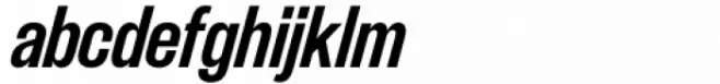Etrusco Now  Condensed Bold Italic