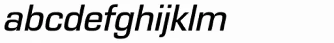 Eurostile Medium Italic