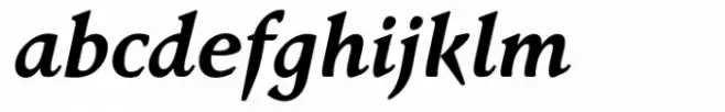 Faber Serif Pro 76 Halbfett Kursiv