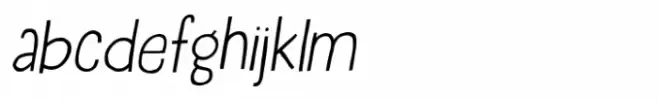 Fady Lingers Italic