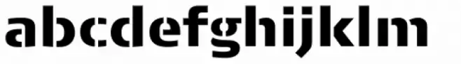 FF Signa Stencil Pro Black