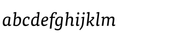 FF TisaÂ® Paneuropean Regular Italic