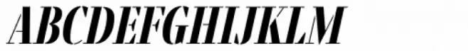 Fino Stencil Bold Italic