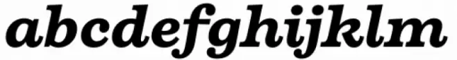 Firelli ExtraBold Italic