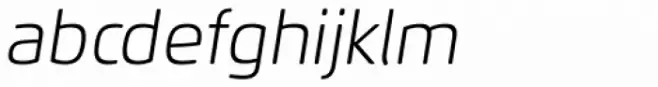 Flexo Soft Light Italic