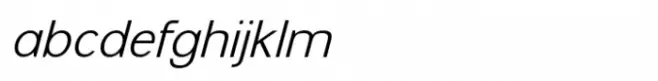 Flight Feather Extra Light Italic