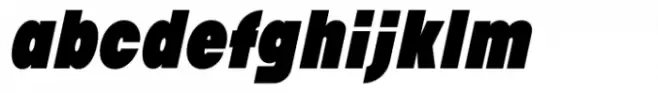 Franie XCondensed Black Italic