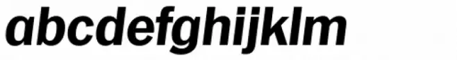 Franklin Goth TS Bold Italic