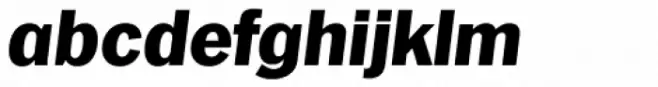 Franklin Goth TS ExtraBold Italic