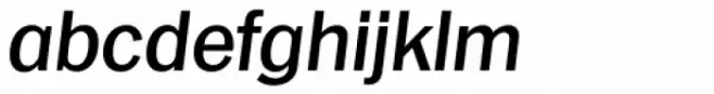 Franklin Goth TS Medium Italic