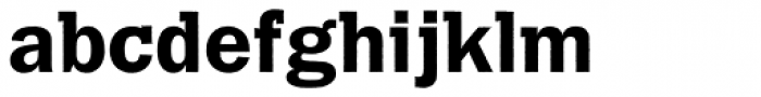 Franklin Gothic Raw Semi Serif Demi