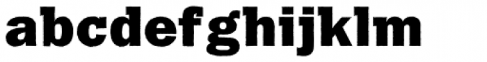 Franklin Gothic Raw Semi Serif Heavy