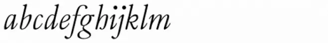 Frenchute Low Light Italic