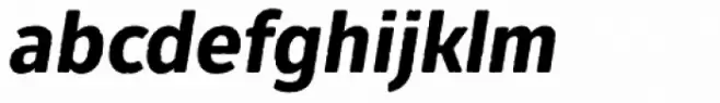Fuse V.2 Printed Display Extrabold Italic