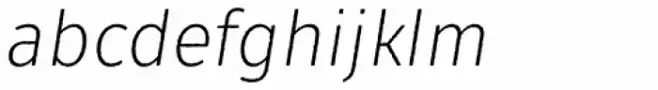 Fuse V.2 Printed Display Light Italic