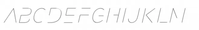 Galactica Thin Italic